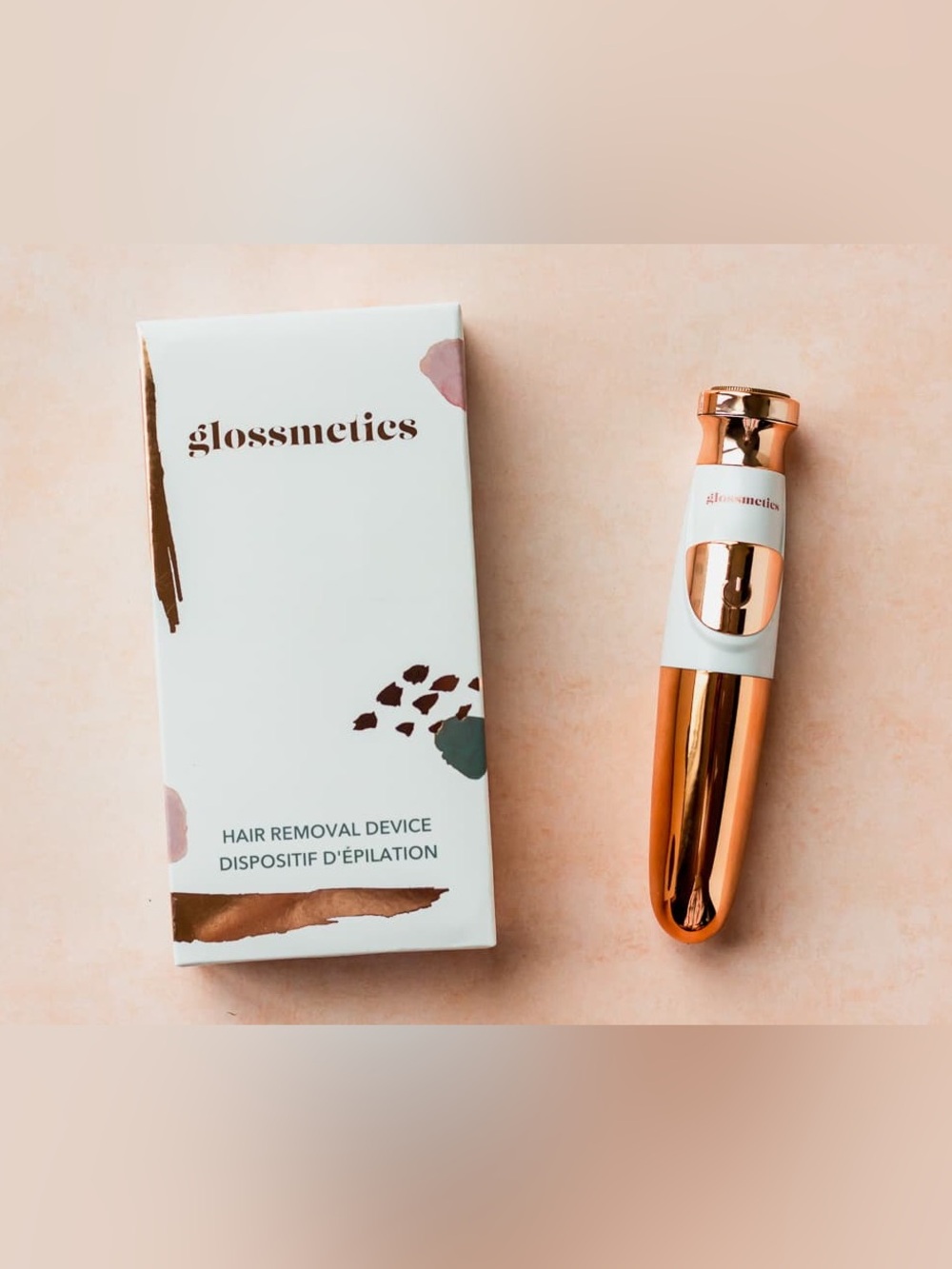 Glossmetics epilator hair removal device -  new